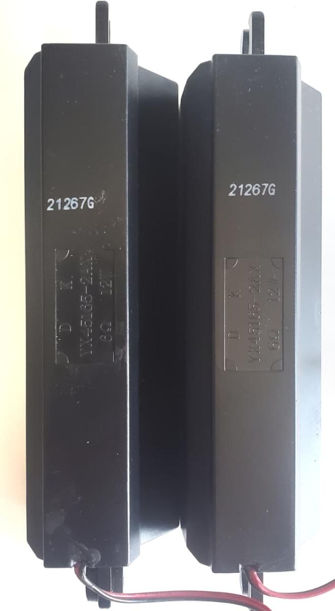 KIT DE BOCINAS ORIGINAL PARA TV QUASAR 2 PIEZAS / NUMERO DE PARTE 21267G / D   K / YX45165-2AX  / MARCA QUASAR / MODELOS Q58USE1 58'' PULGADAS - Imagen 2