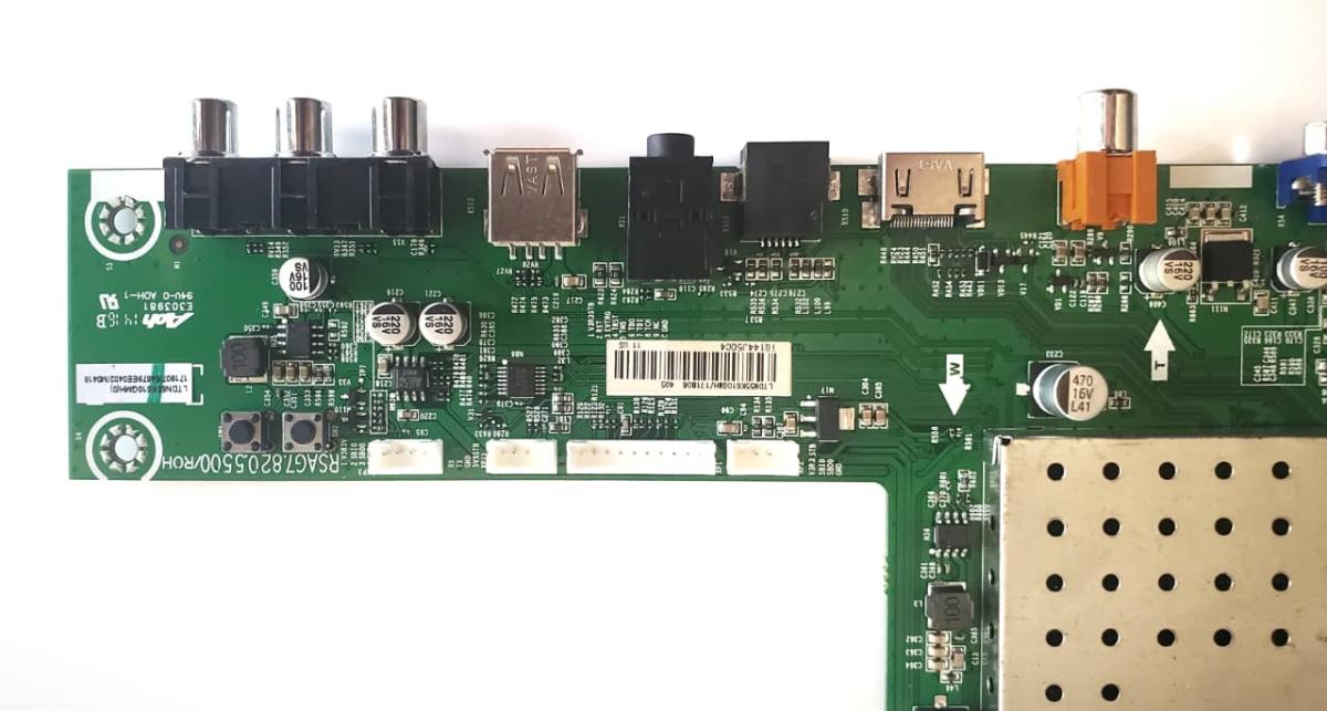 MAIN ORIGINAL PARA TV HISENSE LED LCD SMART TV / NUMERO DE PARTE 171806 / RSAG7.820.5500/ROH / LTDN55K610GMH (0) 1711807/ PANEL  HE550GF-B51(1000)\PW1  /  MODELOS   LTDN55K610GMH - Imagen 2