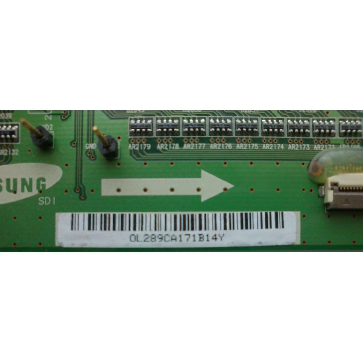 MAIN LOGICA 1289CA1 / LJ41-03054A /  SAMSUNG LJ92-01289C MODELO 563HW-XD05 - Imagen 3