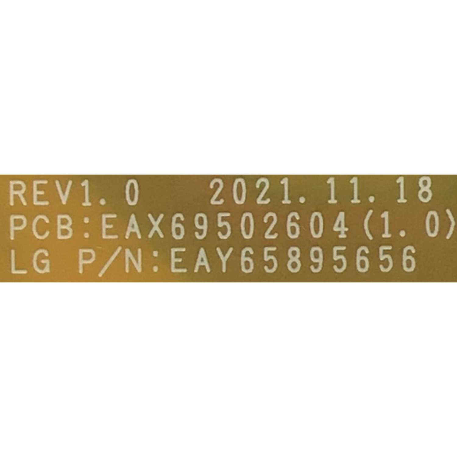 KIT DE TARJETAS PARA TV LG / MAIN EBU66759005 / EAX69581205(1.0) / FUENTE EAY65895656 / EAX69502604(1.0) / LGP55T-21U1 / PANEL NC550TQG-ABKH7 / MODELO 55UQ7070ZUE.BUSFLJM - Imagen 2