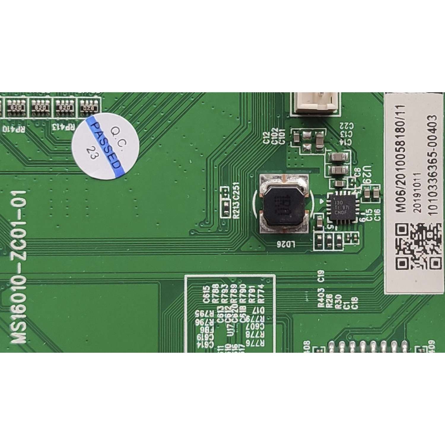 KIT DE TARJETAS PARA TV WESTINGHOUSE / MAIN MS16010-ZC01-01 / 101036365-00403 / 20191011 / FUENTE TV6505-ZC02-01 / 1010336369 / T-CON LJ94-41735C / 18Y_RAHU11P2TA4V0.0 / DISPLAY LSC650FN04-402 / MODELO WR65UX4019 - Imagen 2