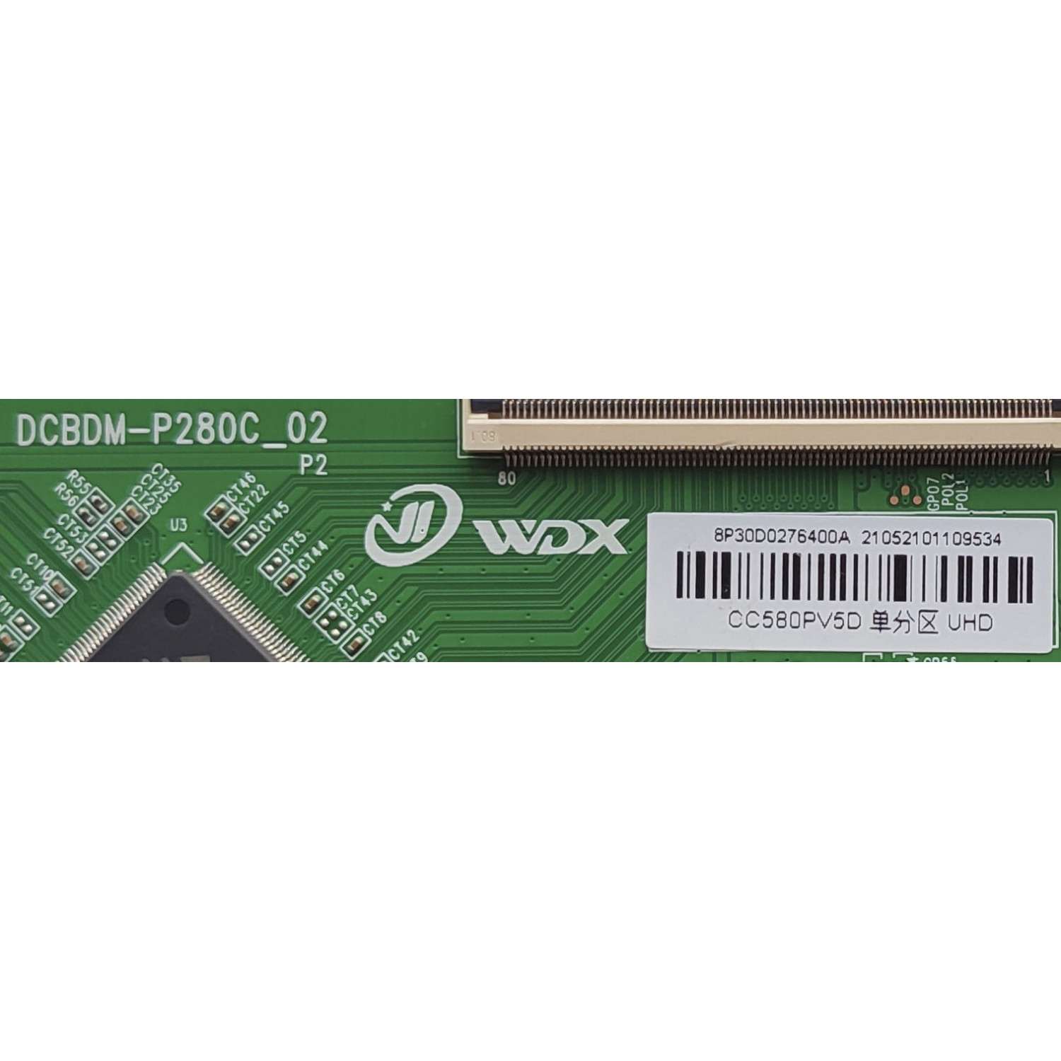 KIT DE TARJETAS PARA TV VIZIO / MAIN XLCB02K042040X / 715GB692-M0E-B00-004D / FUENTE (X)PLTVKJ291XADL / 715G9165-P01-002-003M / T-CON DCBDM-P280C_02 / 8P30D0276400A / CC580PV5D / PANEL TPT580WR-PV5D.K REV:S03G / MODELO V585-J01 - Imagen 3