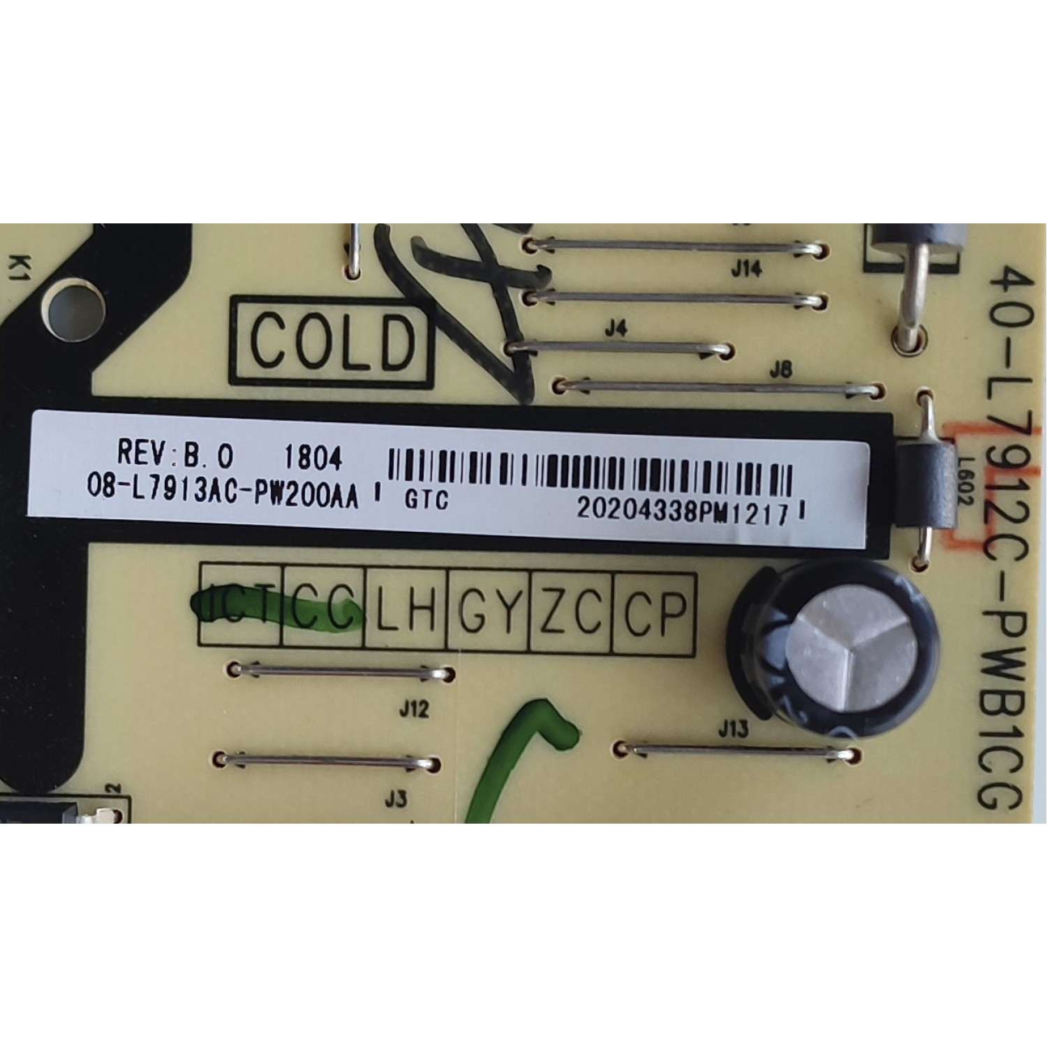 KIT DE TARJETAS PARA TV TCL / MAIN 08-CS32TML-LC283AA / 40-MST14S-MAD2HG / 08-MST1401-MA200AA / 08-MST1401-MA300AA / V8-ST14K01-LF1 / FUENTE 08-L7913AC-PW200AA / 40-L7912C-PWA1CG / ST3151A05-8 VER.2.8 / MODELOS 32S301 / 32S305 / 32S305TABA / 32S305LABA - Imagen 2