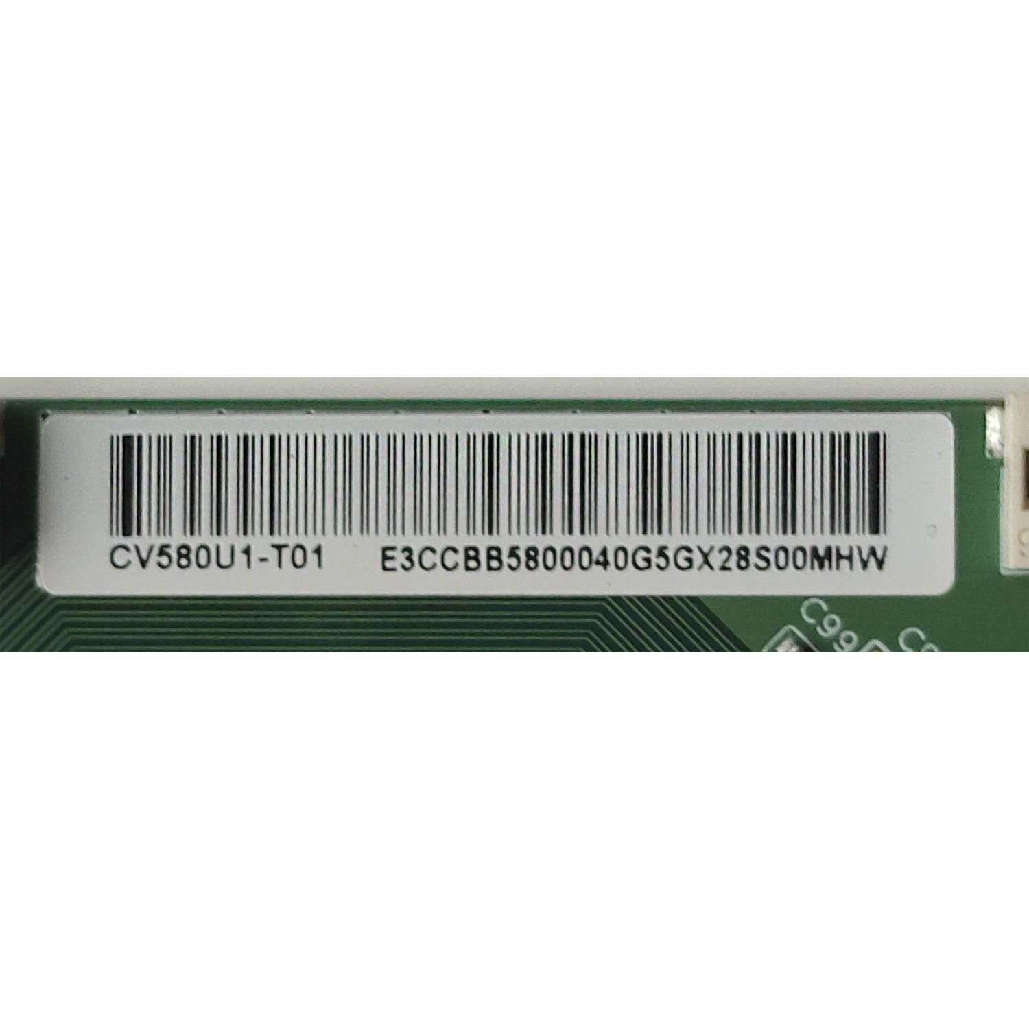 KIT DE TARJETAS PARA TV HISENSE / MAIN FUENTE 284876 / RSAG7.820.10462/ROH / 284875C / T-CON CV580U1-T01 / PANEL HD580X1U91-L1/S0/GM/CKD3A/ROH/1 / DISPLAY CV580U1-T01 / MODELO 58R6E3 - Imagen 3