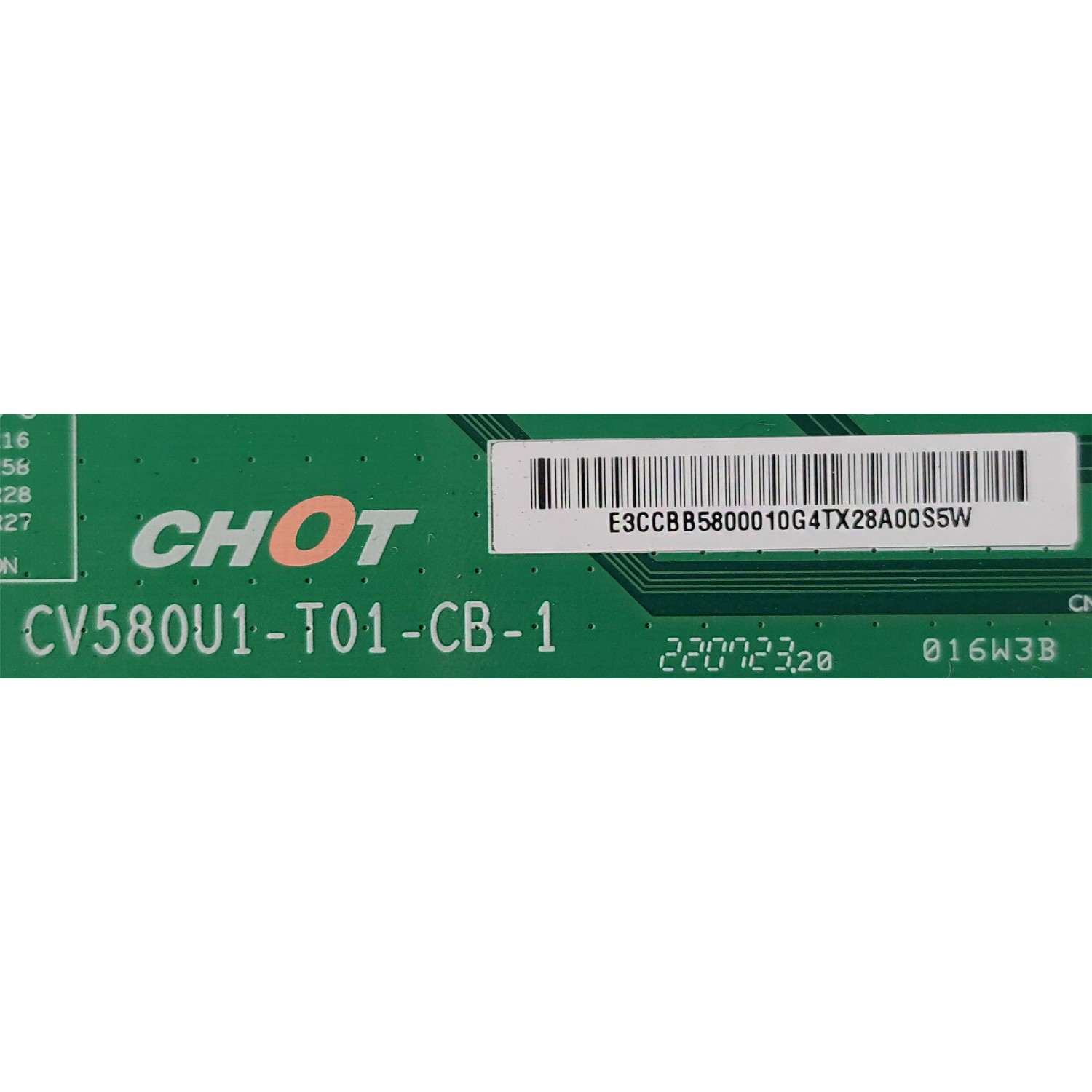 KIT DE TARJETAS PARA TV HISENSE·ROKU TV 4K·UHD·HDR / NUMERO DE PARTE MAIN 311758 / RSAG7.820.12213/ROH / 311759A / T-CON CV580U1-T01-CB-1 / E3CCBB580001 / PANEL HD580X1U93-L1/S0/GM/ROH / DISPLAY CV580U1-T01 REV:02 / MODELO 58R6E3 - Imagen 3