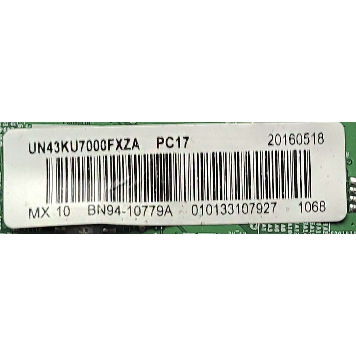 KIT DE TARJETAS PARA SAMSUNG SMART TV / NUMERO DE PARTE MAIN BN94-10779A / BN41-02528A / BN97-10969A / BN9410779A / FUENTE BN44-00875A / L40E6_KSM / BN4400875A / PSLF141E08A / PANEL CY-KK043HGAV3H / DISPLAY T430QVN02 / MODELO UN43KU7000FXZA AA01 - Imagen 2