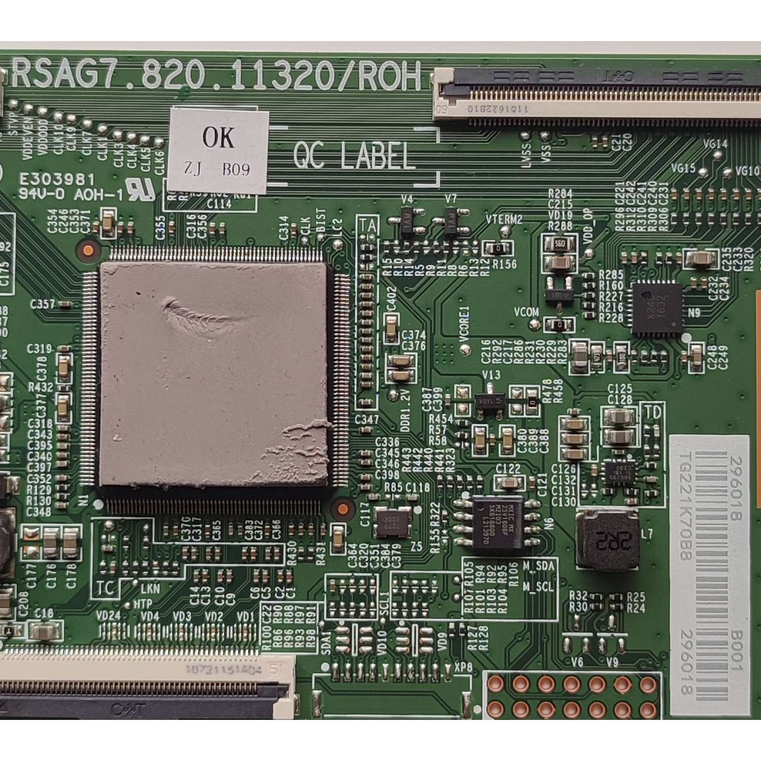 KIT DE TARJETAS PARA TV HISENSE / MAIN 295585 / RSAG7.820.10690/ROH / 295586 / FUENTE 295715 / RSAG7.820.10274/ROH / T-CON  296018 / RSAG7.820.11320/ROH / MODELO 75U6G - Imagen 3