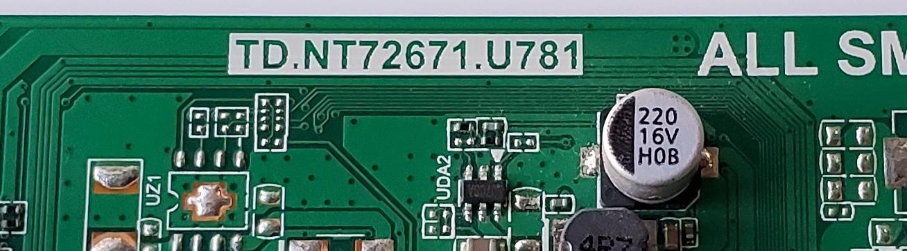 KIT DE TARJETAS PARA TV HKPRO ROKU 4K / MAIN SVS671TA01-MA200CK / TD.NT72671.U781 / V8-NT671LA-LF1V / T-CON CC500PV5D V1.1 / PD9254A2A-V1.1 / FUENTE 81-PBE055-H4C56AP / SHG6004C-101H / DLBB513 / DISPLAY CC500PV5D VER.01 / BN96-50357A / MODELO HKP50UHD2 - Imagen 3