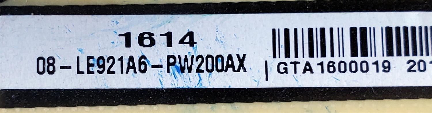 KIT DE TARJETAS PARA TV TCL / NUMERO DE PARTE MAIN T8-55NA2D-MA1 / 40-SX7KNA-MAG4HG / V8-SX70001-LF1V408 / T-CON 34291100360811H / ST5461D04-1C-1 / FUENTE 08-LE921A6-PW200AX / 40-LE9226-PWE1CG / LVU550CS0TE1 / DISPLAY ST5461D04-2 VER.2.1 / MODELO 55UP120 - Imagen 6
