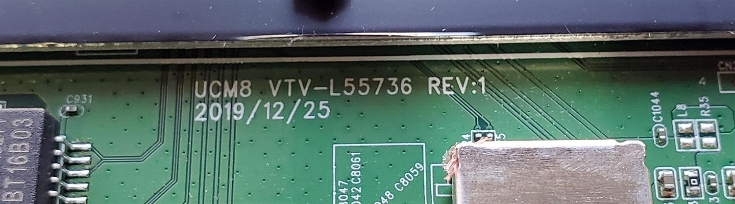 KIT DE TARJETAS PARA TV PARA TV PIONEER / MAIN 691V0Q007E0 / VTV-L55736 / T-CON EADDJ7E14 / M0046F00R / E89382 / B002HW702 / 2430402-1 / FUENTE 1T920000800 / FSP146-2FS01 / 3BS04694036P / PANEL K500WDCRA / DISPLAY V500DJ7-QE1 / MODELO PN50951-22U - Imagen 7