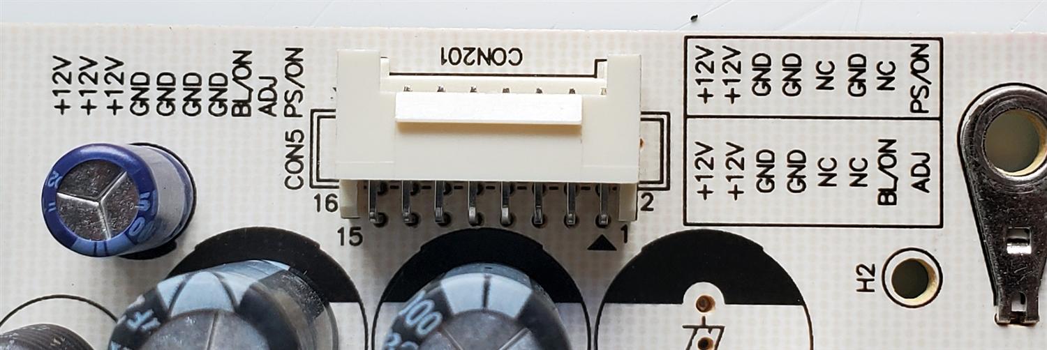 KIT DE TARJETAS PARA TV ONN / MAIN T.MS1801.81 / CH_C.RK.M1801-UC / U21030839-0A00250 / T-CON EACDJ7E15 / E88441 / FUENTE CH1160D-1MF 600-UBE / CH1160D-1MF 600-U D / PANEL C500Y19-5C / MODELO 100012585 ((50 PULGADAS)) - Imagen 6