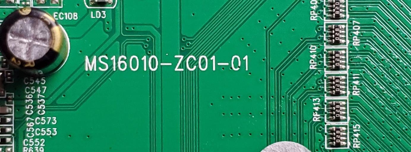 KIT DE TARJETAS PARA JVC·ROKU TV / MAIN MS16010-ZC01-01 / 515C16010M07 / 1010470730 / 2010078954 / T-CON TACDKA010 / E88441 / B002F4300 / 262ZV84-4 / FUENTE TV6505-ZC02-01 / E021M455-A4 / TV6505-ZC02-01(1) / DISPLAY JR645R3HA7L / MODELO LT-65MAW595 - Imagen 6