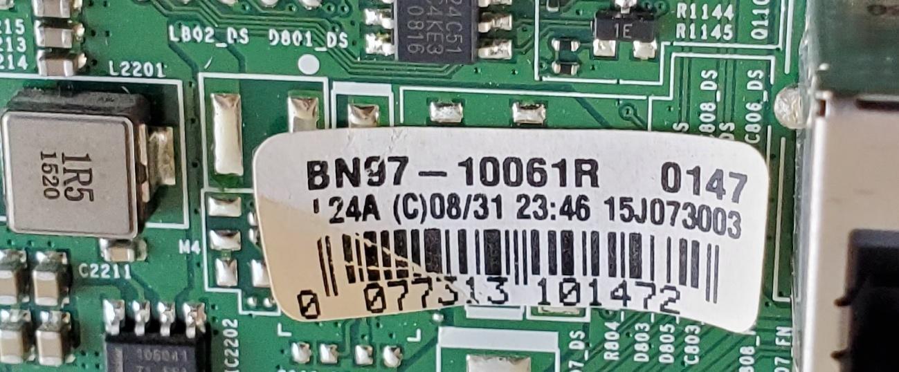KIT DE TARJETAS PARA TV SAMSUNG 4K·UHD / MAIN BN94-09271A / BN41-02344D / BN97-10061R / T-CON BN96-35161A / 2015_BOE_UHD_HAWK_UFT / HV550QUBB11 / HV550QUB011 / FUENTE BN4400859A / L55SHN_FHS / BN44-00859A / CY-TJ055HGEV1H / MODELO UN55JS7000FXZA EH01 - Imagen 3