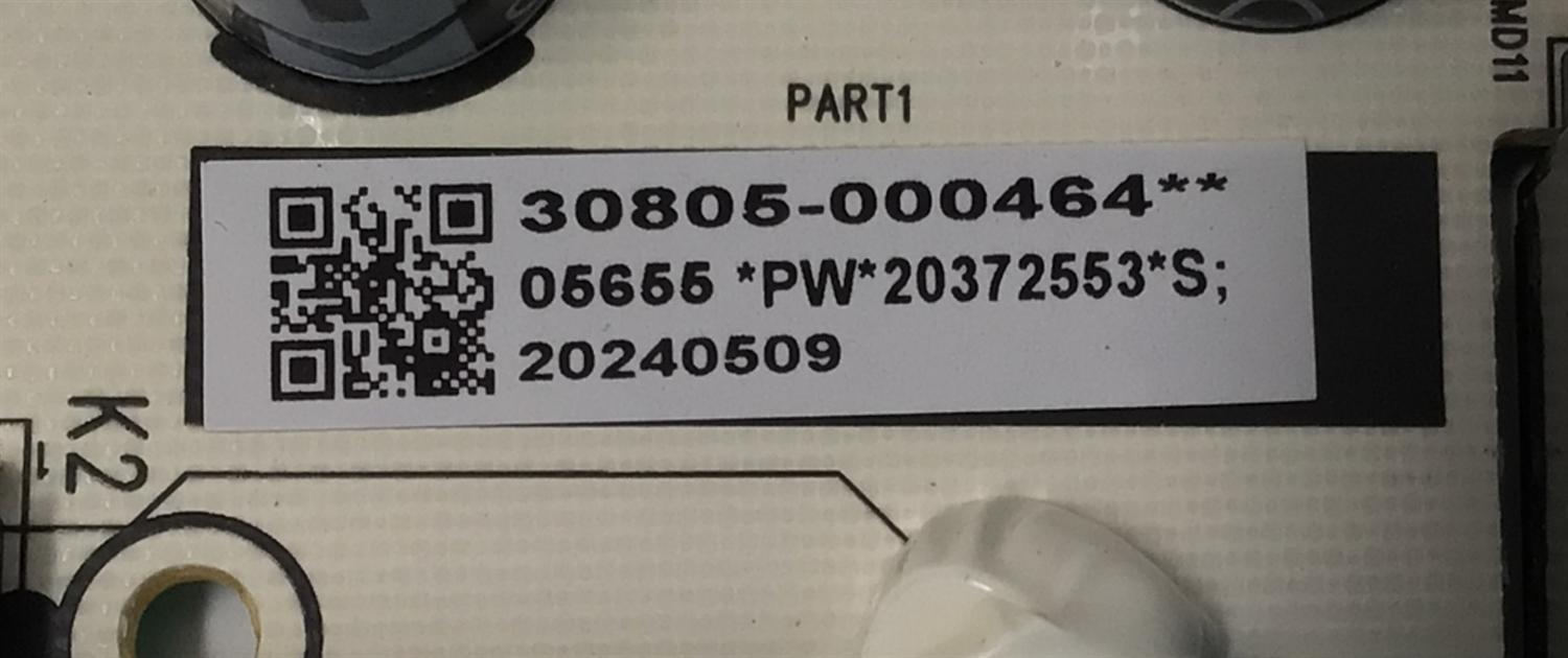 KIT DE TARJETAS PARA TV TCL / MAIN 30800-001079 / 40-R75PT2-MAD2HG / 11602-501074 / FUENTE 30805-000464 / 40-L12KW1-PWB1KG / 11601-500154 / PANEL LVU500NDAL / DISPLAY V500DJ8-Q01 F4  / MODELO 50G31 - Imagen 4