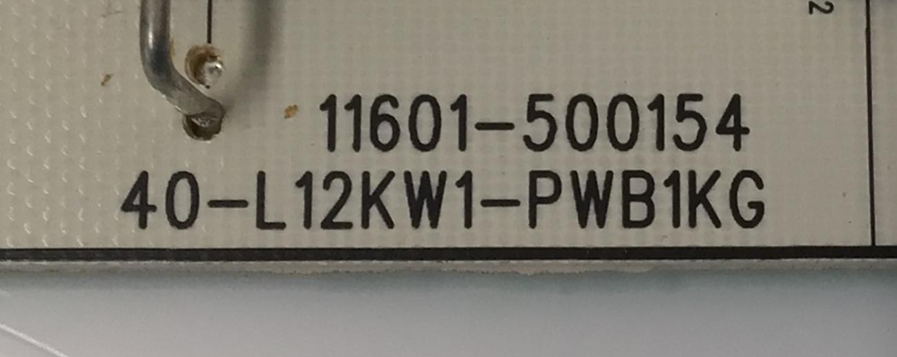 KIT DE TARJETAS PARA TV TCL / MAIN 30800-001079 / 40-R75PT2-MAD2HG / 11602-501074 / FUENTE 30805-000464 / 40-L12KW1-PWB1KG / 11601-500154 / PANEL LVU500NDAL / DISPLAY V500DJ8-Q01 F4  / MODELO 50G31 - Imagen 5