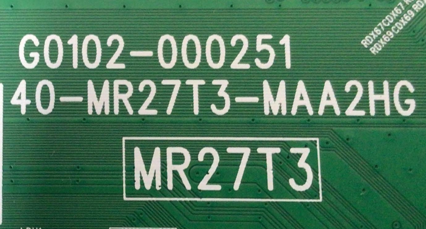 KIT DE TARJETAS PARA TV TCL / MAIN G0301-000448-Z00 / G0102-000251 / G0301-000448 / FUENTE 30805-000463 / 40-L12KW1-PWB1KG / 11601-500154 / PANEL LVU550NDAL / DISPLAY ST5461D17-1 VER.2.1 / MODELO 55S451 - Imagen 3