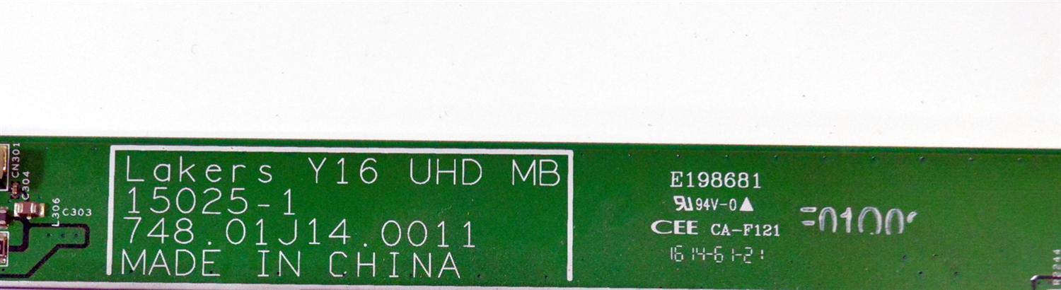 KIT DE TARJETAS ORIGINAL PARA TV VIZIO / NUMERO DE PARTE 75501J010002 / 748.01J14.0011 / FUENTE 056041980041 / PSLL191301W / T-CON 5555T29C02 / T500QVN03.0 / LED DRIVER 75501J020001 / 748.01J11.0011 / PANEL LC550EQY / DISPLAY T550QVN04.0 / MODELO E55U-D2 - Imagen 5