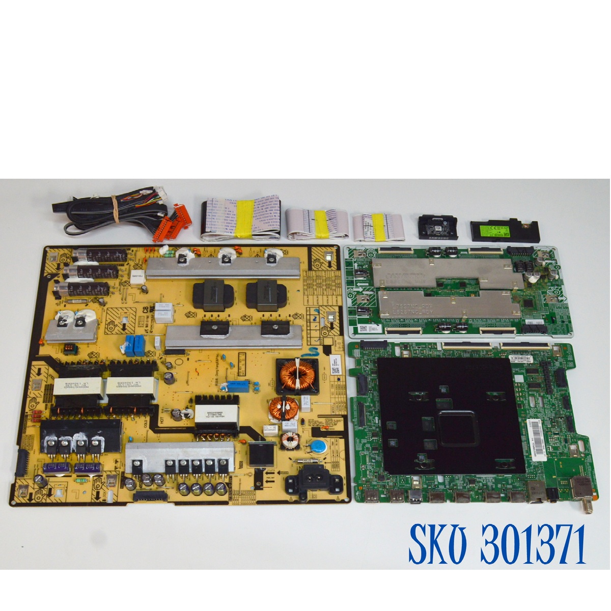 KIT DE TARJETAS ORIGINAL PARA TV SAMSUNG / MAIN NUMERO DE PARTE BN94-13999G / BN41-02695A / BN97-15514J / FUENTE BN44-0093B / L82S7NA_RDY / BN440093B / T-CON BN44-00991A / L82S7NC_RDY / PANEL CY-TR082FLLV2H / DISPLAY LSF820FF05-P01 / MODELO QN82Q70RAFXZA FA01