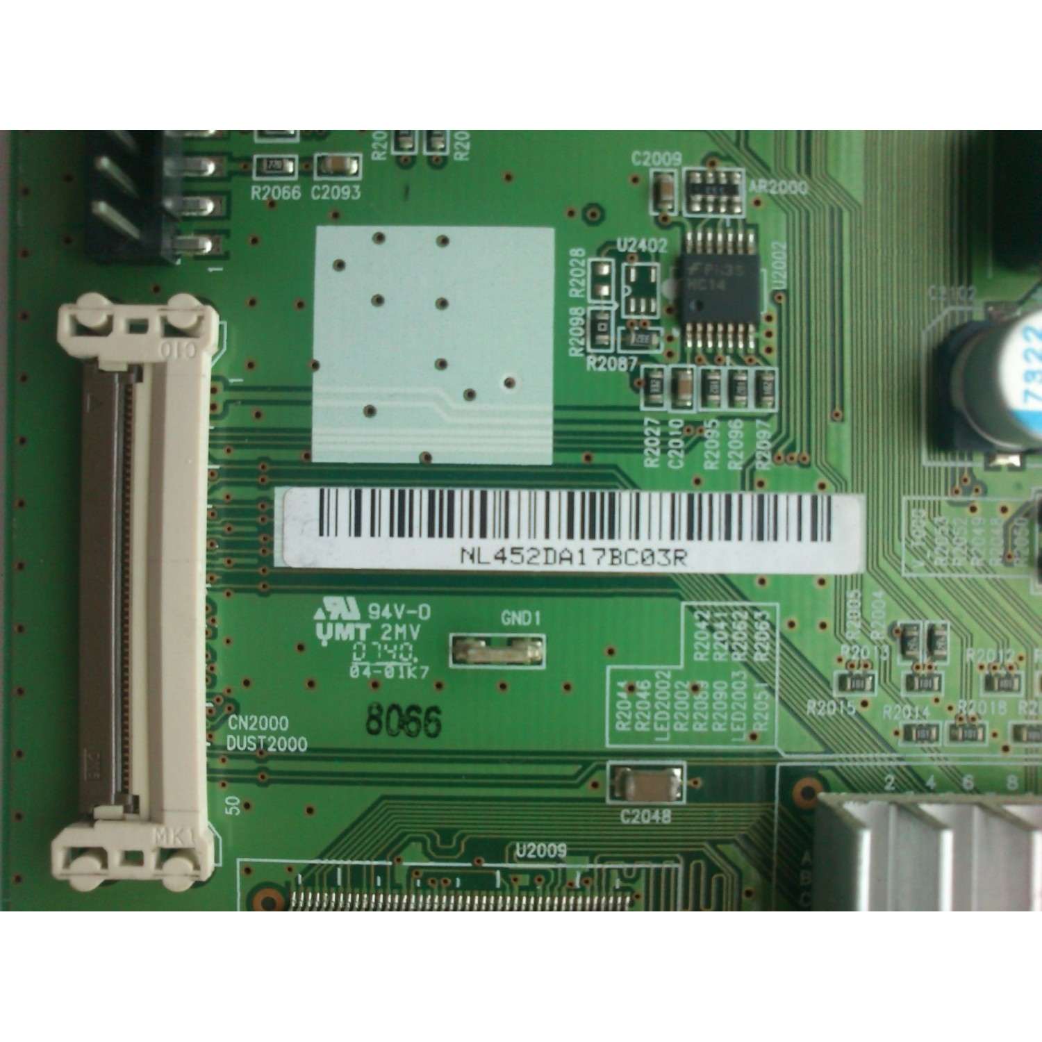 MAIN LOGICA 452DA1 / SAMSUNG BN96-06522A / LJ41-04776A / LJ92-01452D / MODELO HPT5054X/XAA - Imagen 2