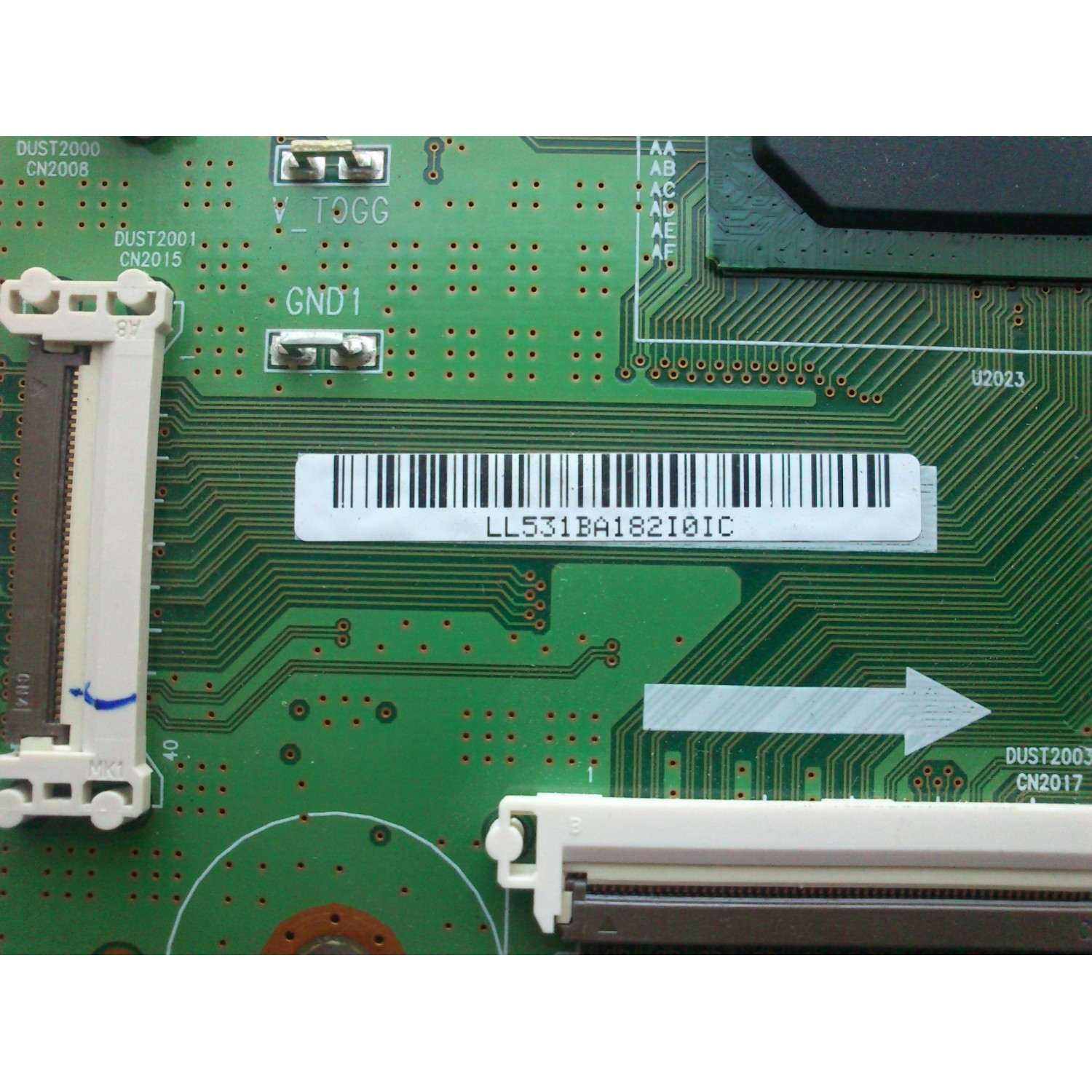 MAIN LOGICA 531B / SAMSUNGLJ92-01531B MODELO PN50A510P3FXZA - Imagen 2