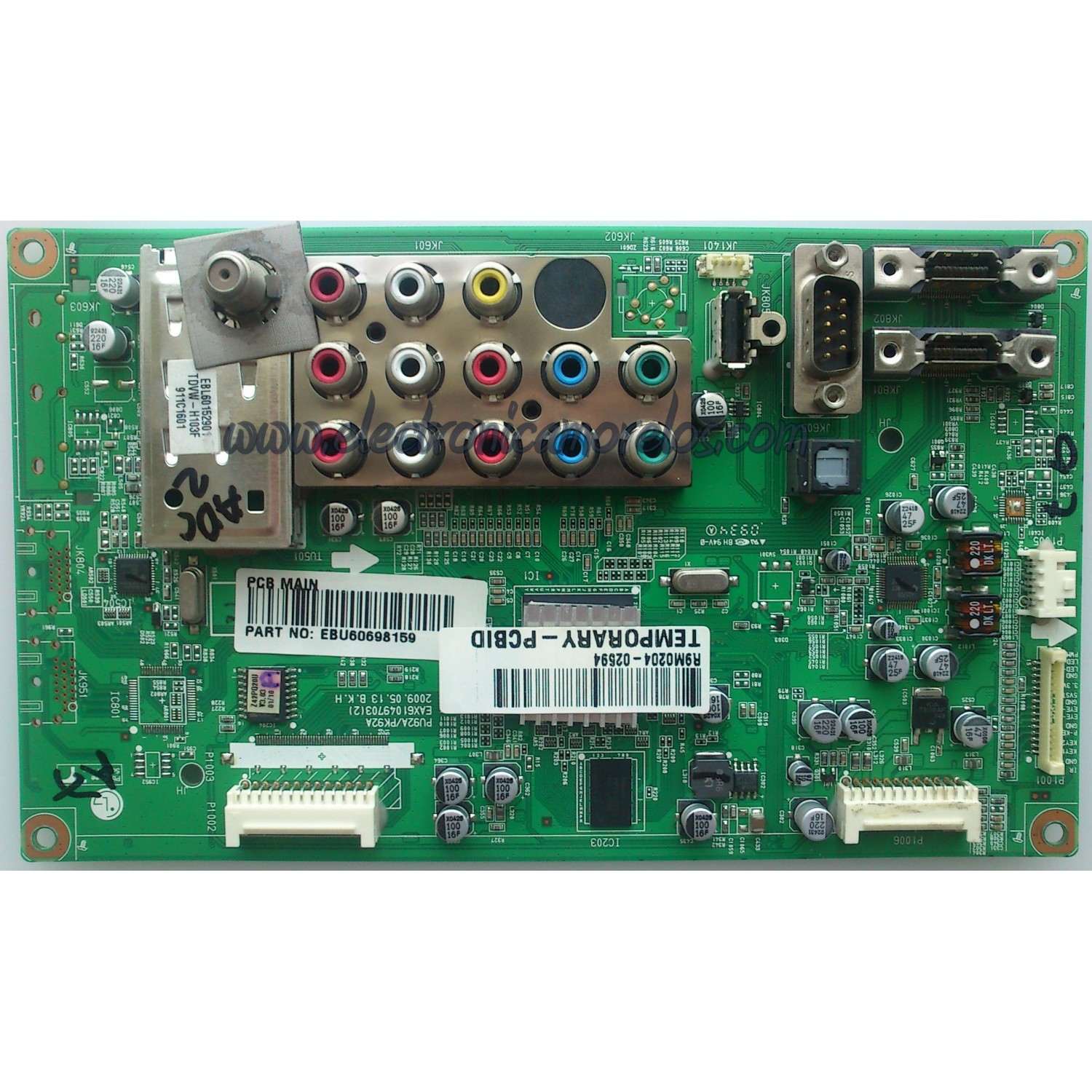 MAIN / LG EBU60698159 MODELO Z42PQ20-UC