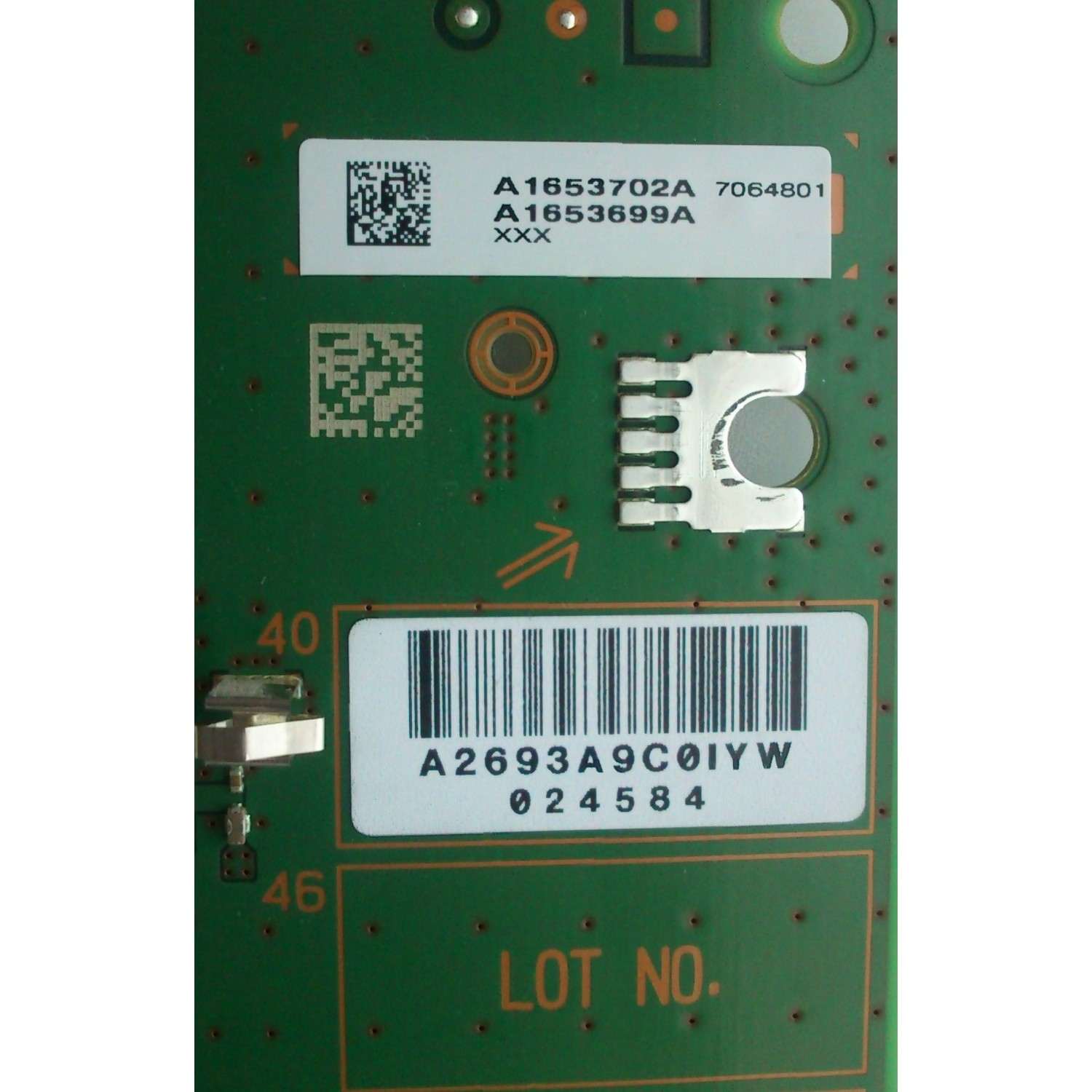 CT2 COMPLEMENTO 40 / A1653702A  / SONY A-1653-702-A MODELO KDL-40XBR9 - Imagen 2