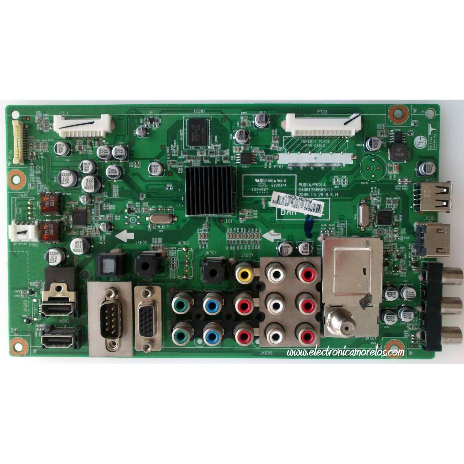 MAIN / LG EBR65775802 / EAX61358603 / MODELO 42PJ350-UB
