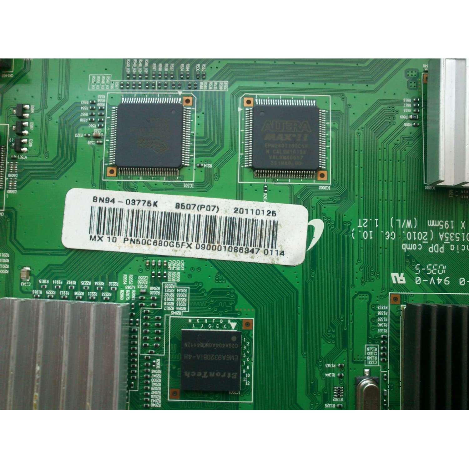 MAIN / SAMSUNG BN94-03775K / BN41-01535A / BN97-04562H / PANEL S50FH-YD05 / S50FH-YB06 / MODELOS PN50C680G5FXZA N001 / PN50C680G5FXZA N002 - Imagen 2
