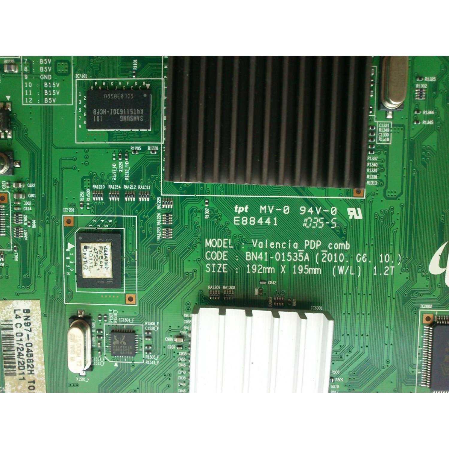 MAIN / SAMSUNG BN94-03775K / BN41-01535A / BN97-04562H / PANEL S50FH-YD05 / S50FH-YB06 / MODELOS PN50C680G5FXZA N001 / PN50C680G5FXZA N002 - Imagen 3