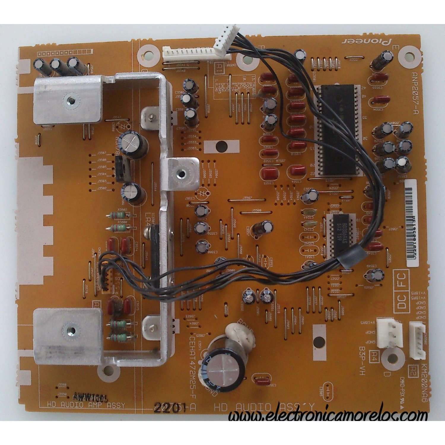 SEÑAL DE AUDIO / PIONEER AWW1005 ANP2057-A MODELO PDP-4350SX