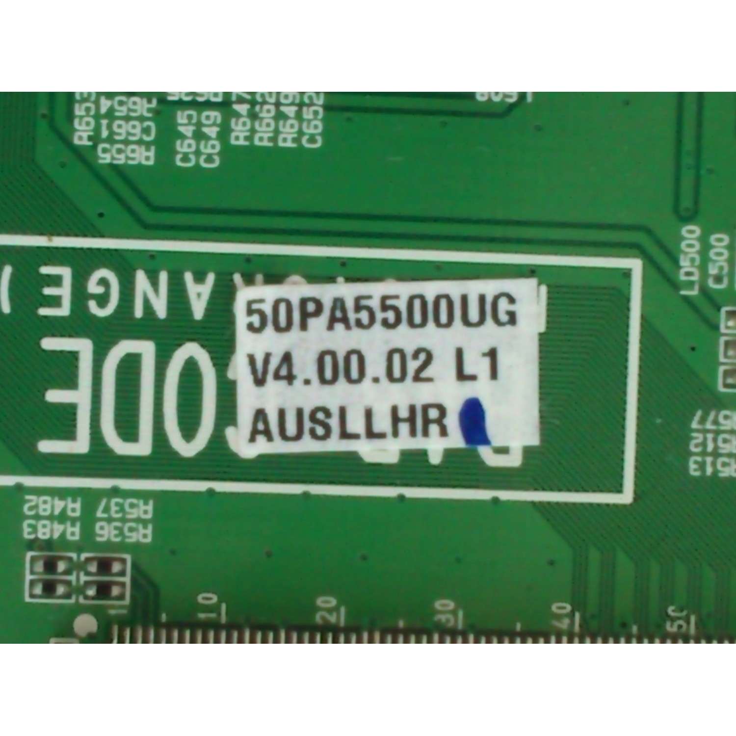 MAIN / LG EBT62145301 / EAX64696604(1.1) / PANEL PDP50R40000 /  MODELO 50PA5500-UG AUSLLHR - Imagen 4