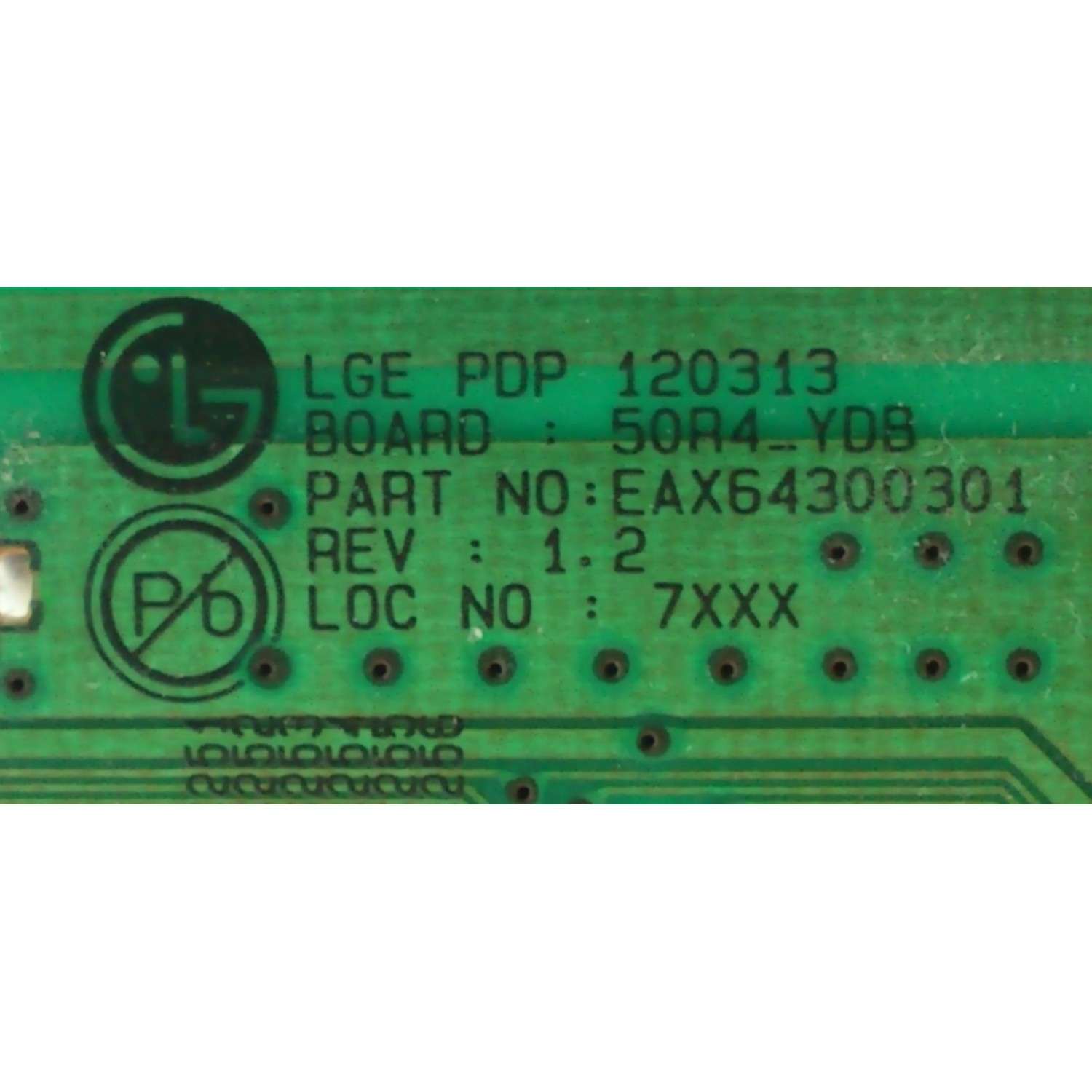 BUFFER YDRVBT / LG EBR73764302 / EAX64300301 / PANEL PDP50R40000 / MODELOS 50PA5500-UG / 50PA6500-UA AUSLLJR / 50PA6500-UA AUSLLHR / 50PA6500-UG BUMLLJR / 50PM6700-UB AUSLLJR / 50PM9700-UA AUSLLJR / 50PA5500-UG AUSLLHR - Imagen 3