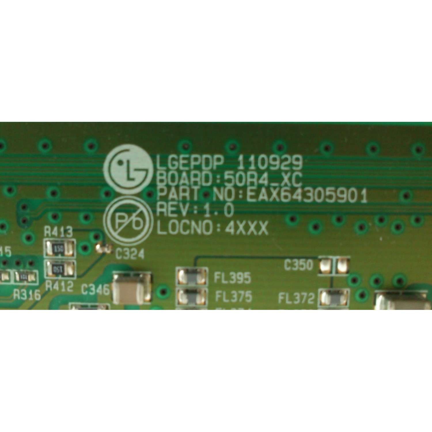 BUFFER XC / XRCRBT / LG EBR73753601 / EAX64305901 / PANEL PDP50R40000 / MODELOS 50PA5500-UA AUSLLJR / 50PM9700-UA AUSLLJR / 50PM6700-UB AUSLLJR / 50PA6500-UG BUMLLJR - Imagen 2