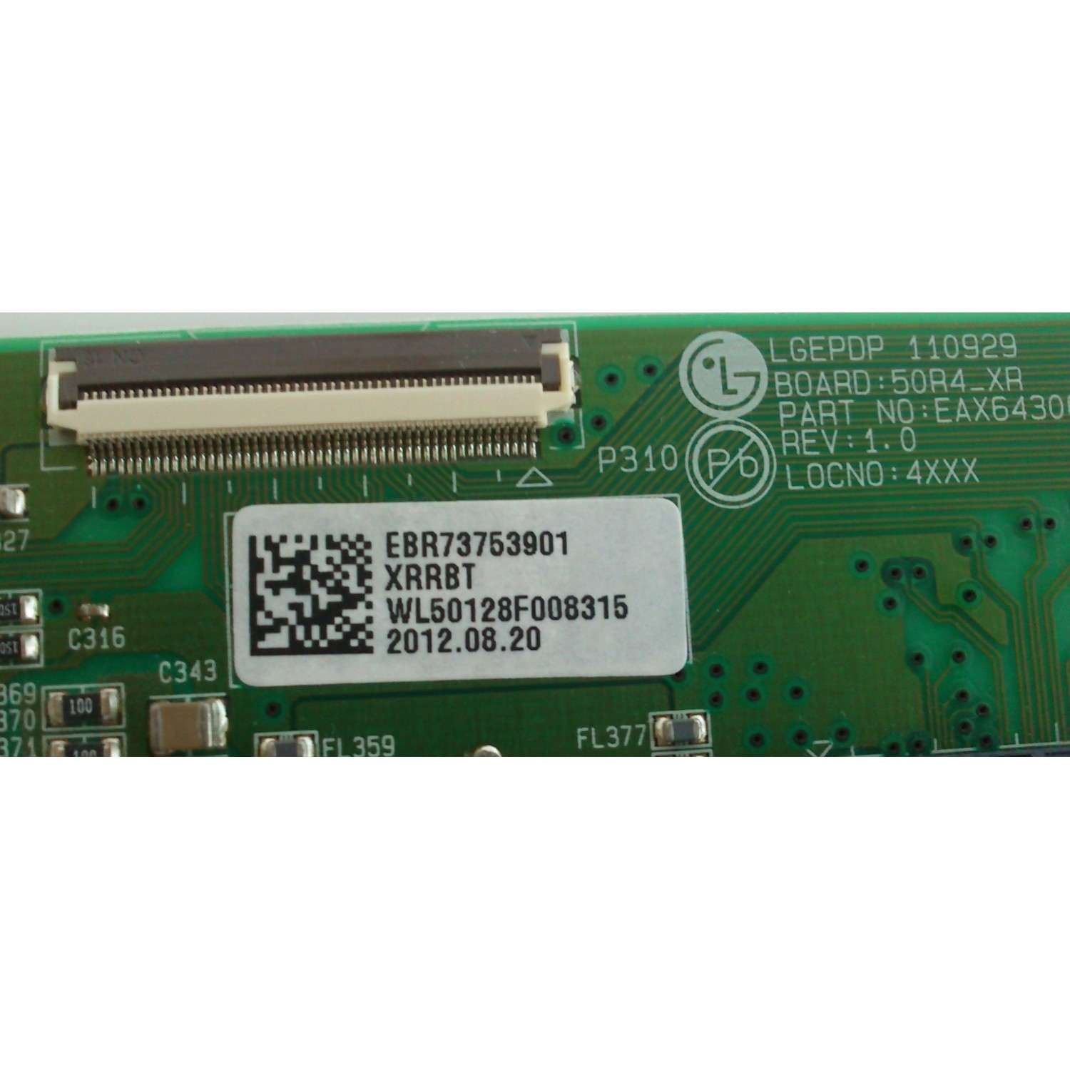 BUFFER XR / LG EBR73753901 / EAX64306001 / PANEL 	PDP50R40000 / MODELOS 50PA5500-UG / 50PA6500-UG BUMLLJR / 50PA6500 / 50PM6700-UB AUSLLJR / 50PM6700 / 50PA5500-UG AUSLLHR - Imagen 2
