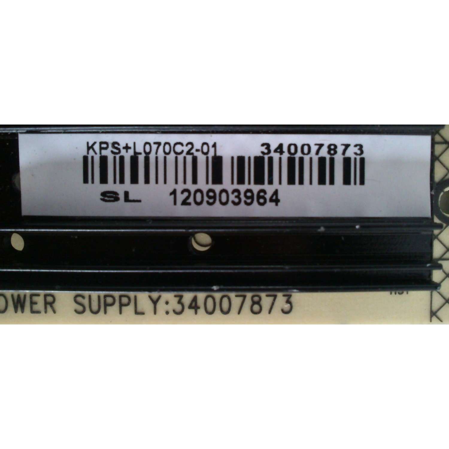 FUENTE DE PODER / KPS+L070C2-01 /  KONKA 34007873 / 35015968 / MODELO LED32M5000D - Imagen 3
