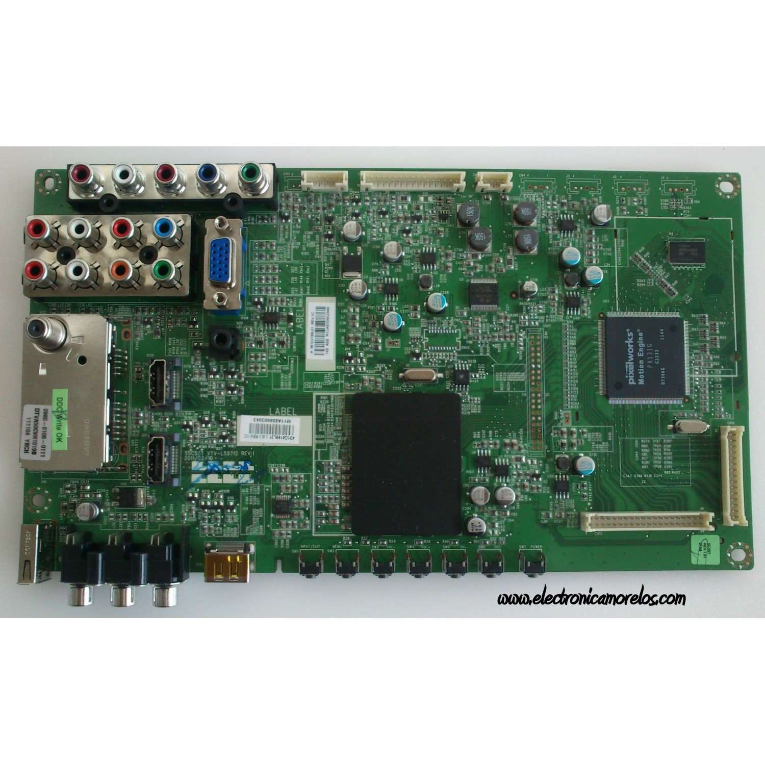 MAIN / SANYO 431C4169L01 / 461C4169L01 / SSC55T / VTV-L55712 / MODELO DP55441