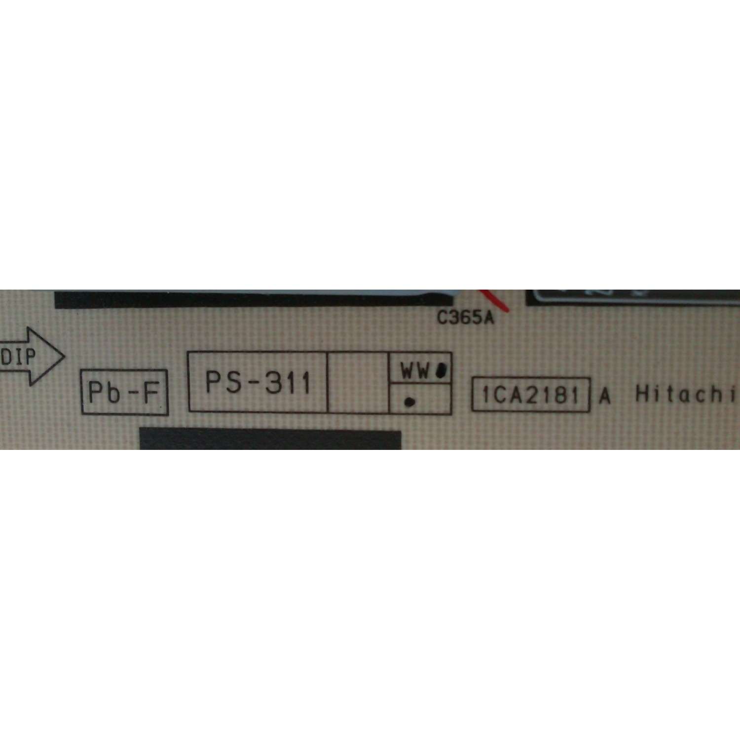 FUENTE DE PODER / PANASONIC N0AE4JJ00008 / 1CA2181 A / PS-311 / PS-311WW-02 / PANEL LC420EUH (SC)(A4) / MODELO TC-42LD24 - Imagen 3