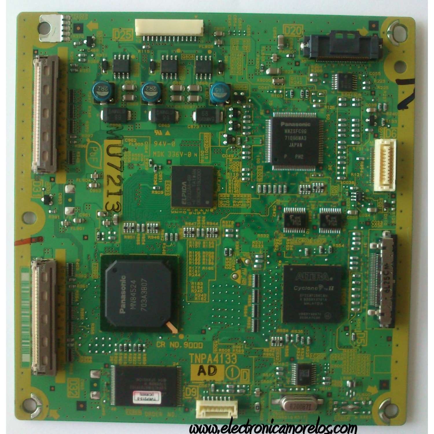 MAIN LOGICA / TNPA4133 / PANASONIC TZTNP01LPTU / MODELO TH-42PC77U