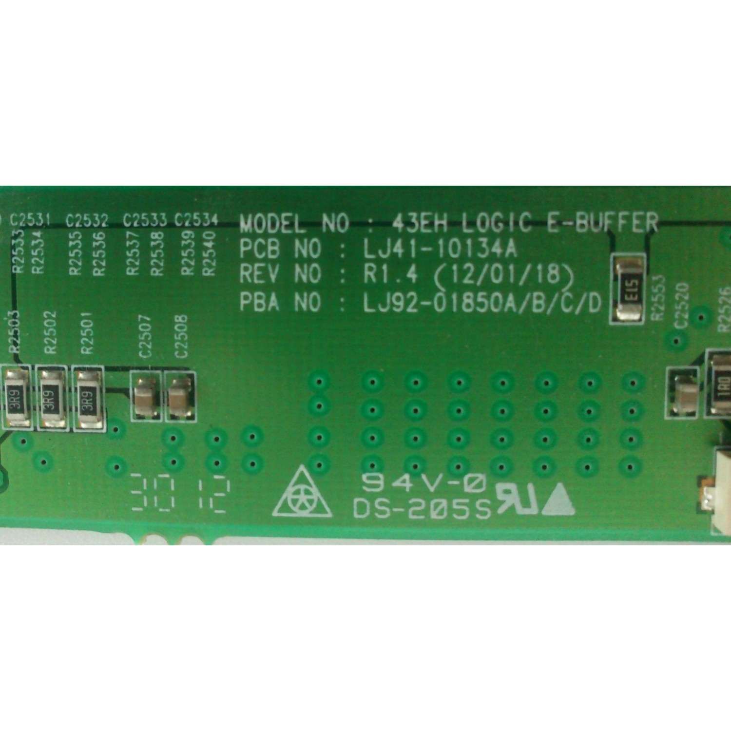 E-BUFFER / SAMSUNG BN96-22087A / 850A / LJ41-10134A / LJ92-01850A / MODELO PN43E450A1F	 - Imagen 2