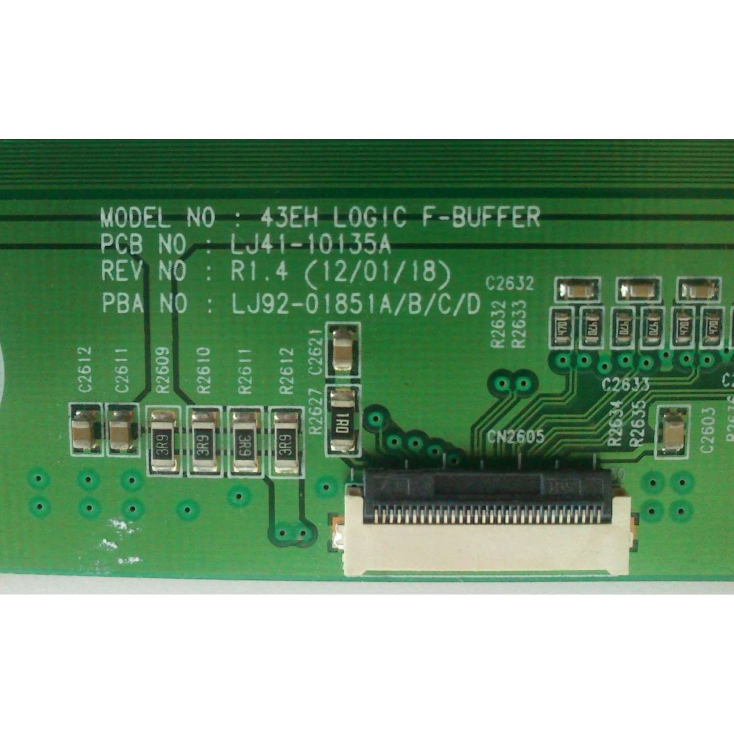 F-BUFFER / SAMSUNG BN96-22088A / 851A / LJ41-10135A / LJ92-01851A / MODELO PN43E450A1F	 - Imagen 2
