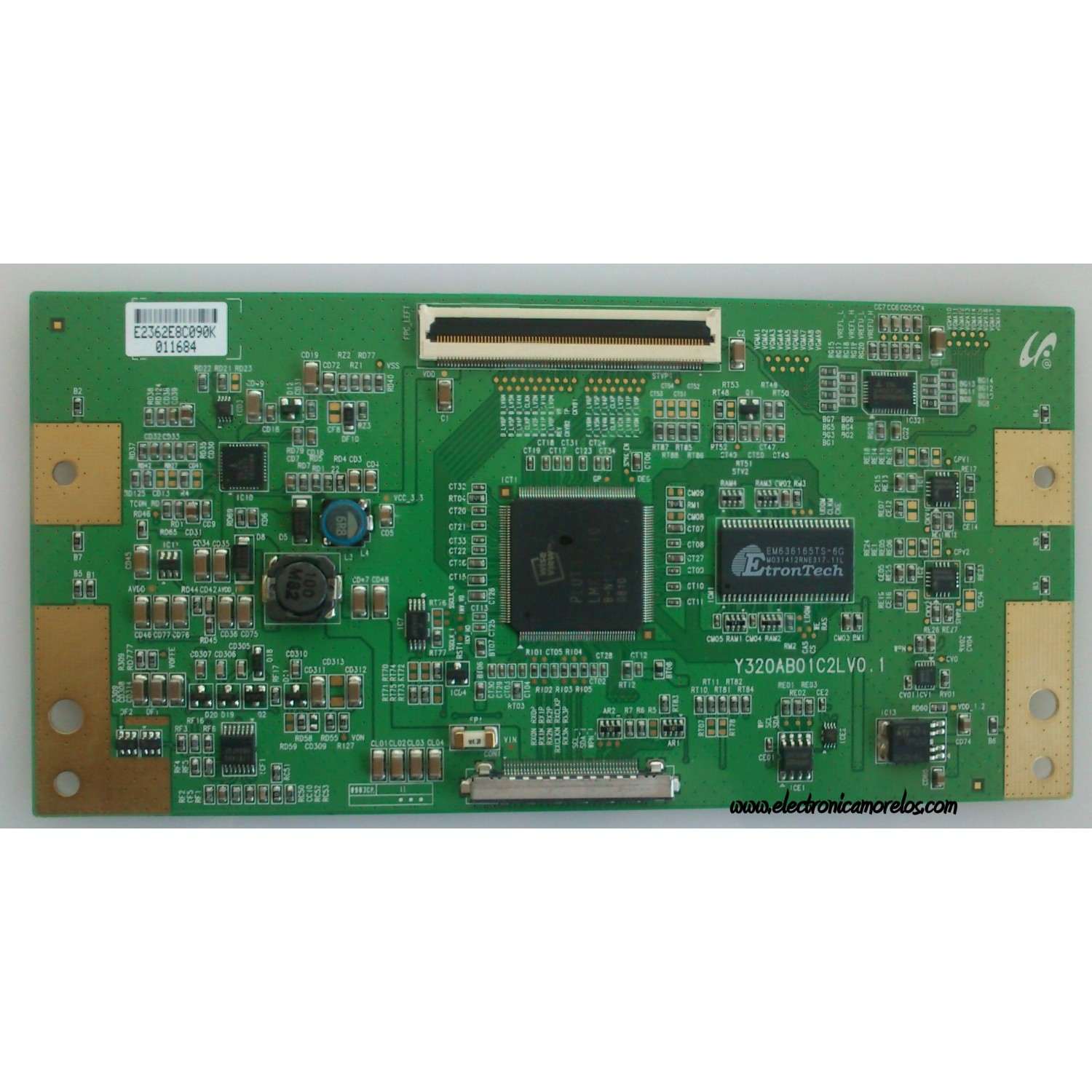 T-CON / SCEPTRE LJ94-02362E / 2362E / Y320AB01C2LV0.1 / MODELO X322BV-HD / X32	