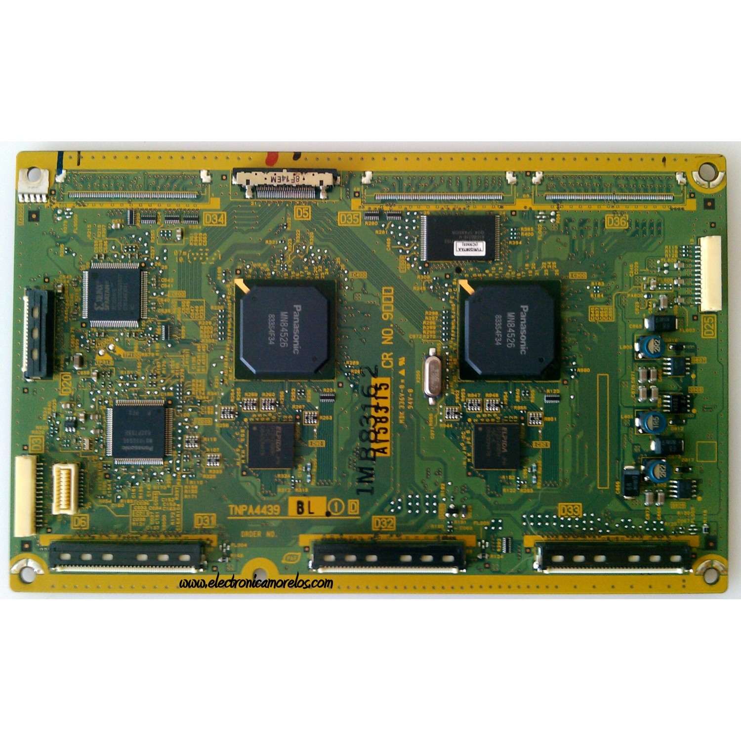 MAIN LOGICA / PANASONIC TNPA4439BLS / TNPA4439 / TNPA4439BL / MODELO TH-42PZ80U	