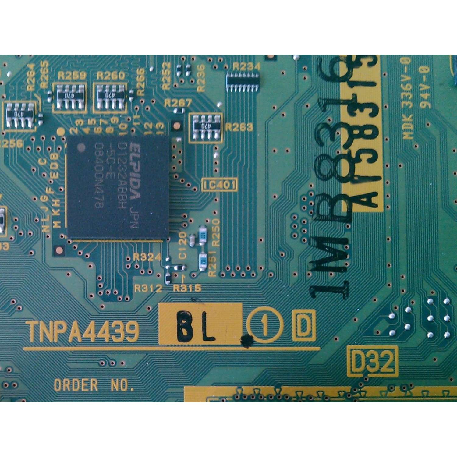 MAIN LOGICA / PANASONIC TNPA4439BLS / TNPA4439 / TNPA4439BL / MODELO TH-42PZ80U	 - Imagen 2