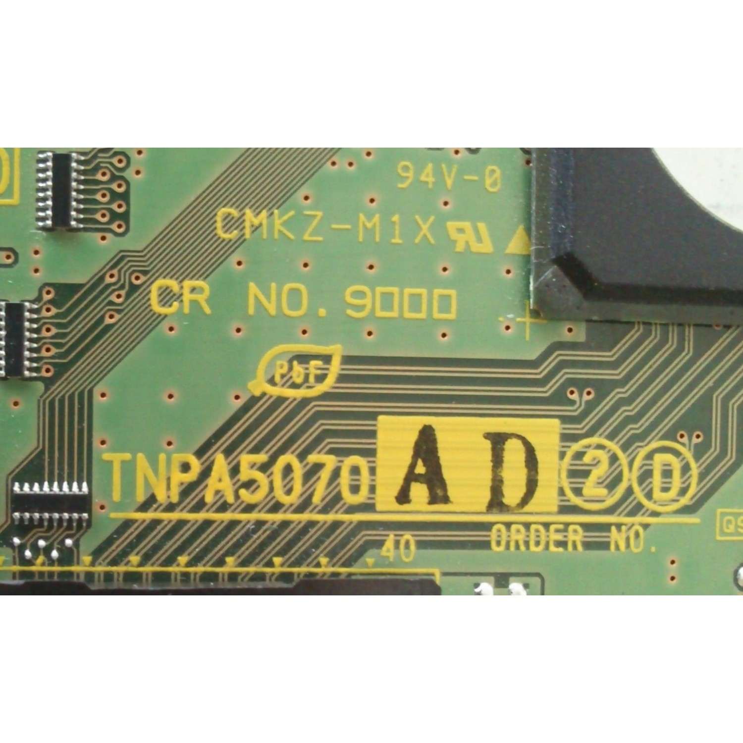 MAIN LOGICA / SANYO TNPA5070AD / TNPA5070 / ER5070AD MODELO SANYO DP50710	 - Imagen 2