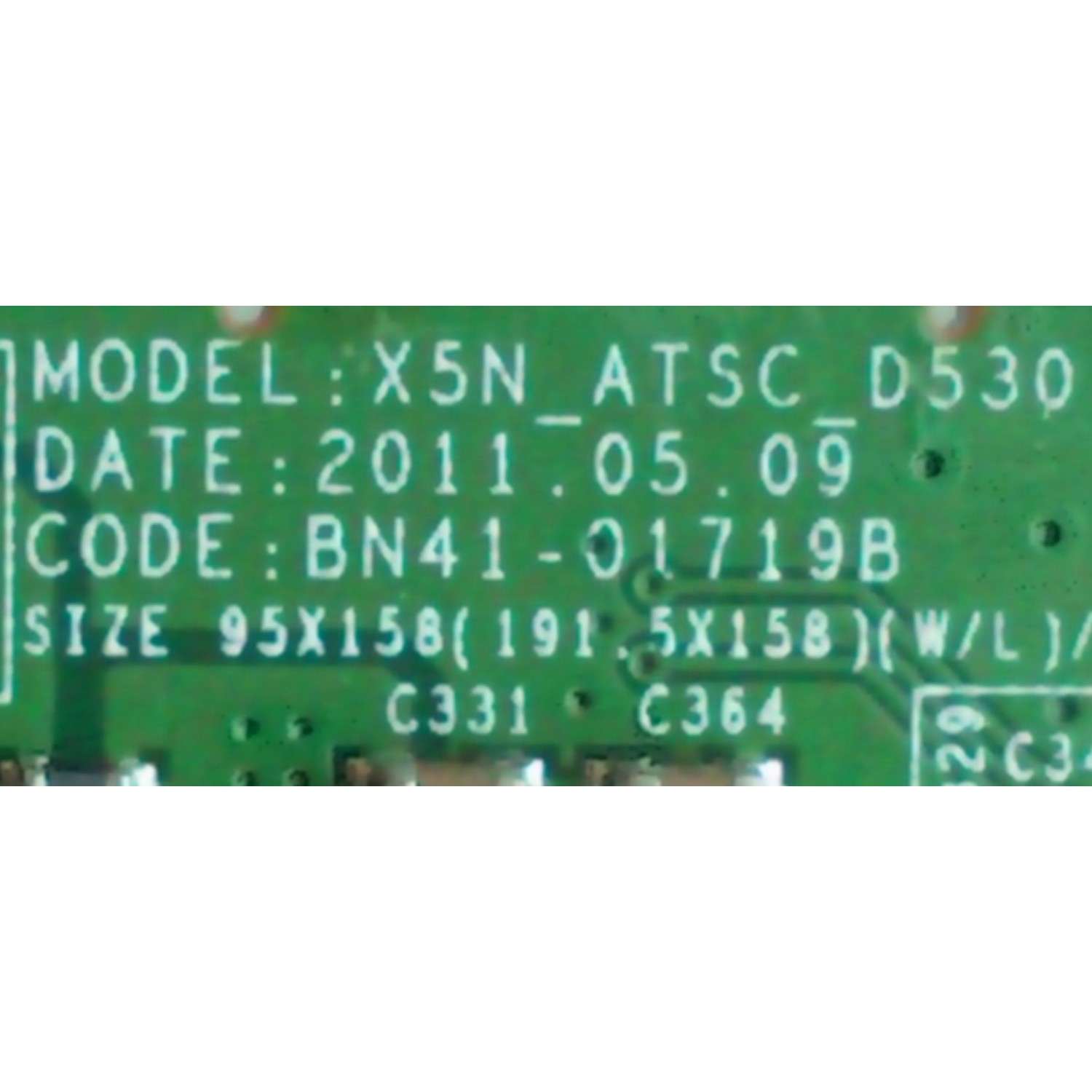 MAIN PARA TV SAMSUNG / NUMERO DE PARTE BN94-04967A / BN97-05973B / BN41-01719B / BN9404967A / PANEL S50FH-YD09 / S50FH-YB10 / MODELO PN51D530 / PN51D530A3FXZA N302 - Imagen 3