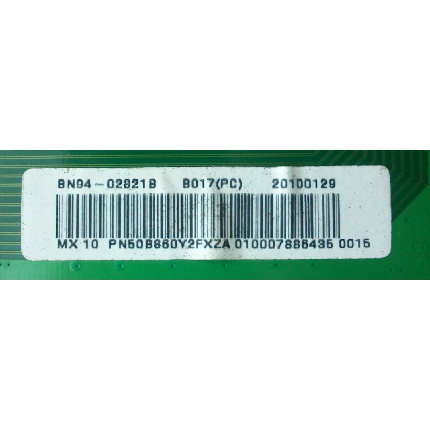 MAIN PARA TV  SAMSUNG NUMERO DE PARTE  BN94-02821B / BN97-03137B / BN41-01170D / MODELO PN50B860Y2FXZA	 - Imagen 3
