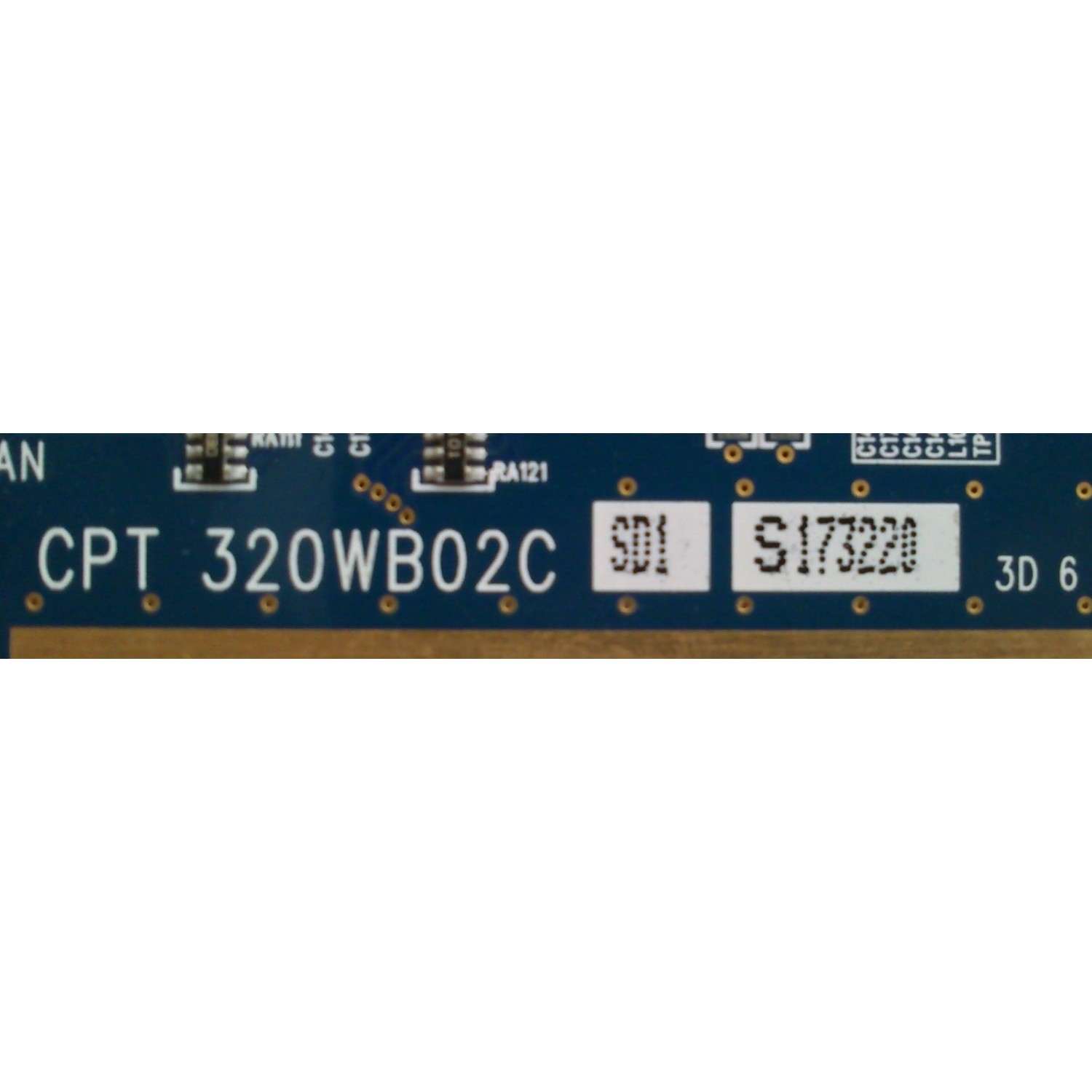T-CON / SAMSUNG 1320WB02C0SDJ / 320WB02C SD1 / CPT320WB02CSD1 / MODELO LN32S81BDX/XAX	 - Imagen 2