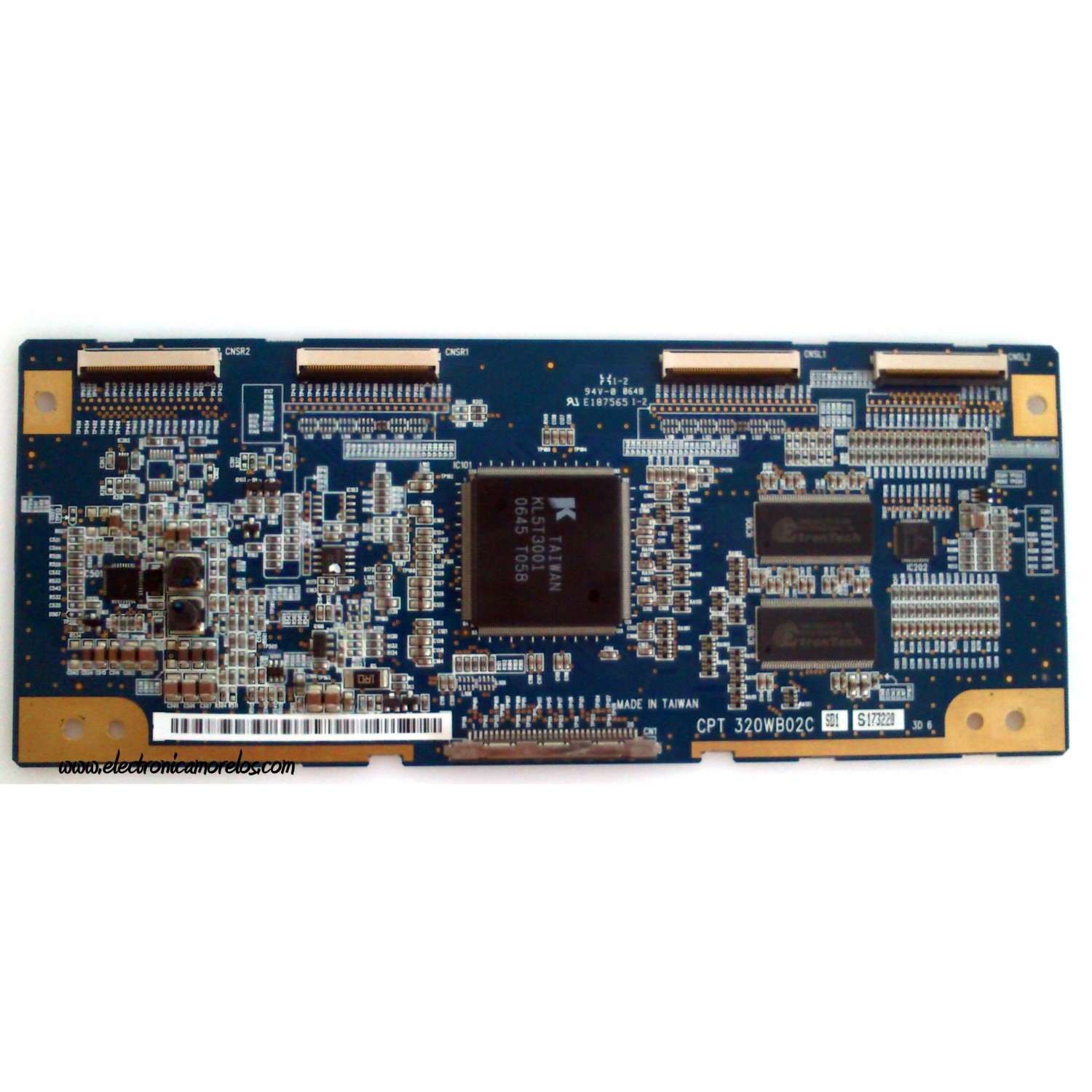 T-CON / SAMSUNG 1320WB02C0SDJ / 320WB02C SD1 / CPT320WB02CSD1 / MODELO LN32S81BDX/XAX	