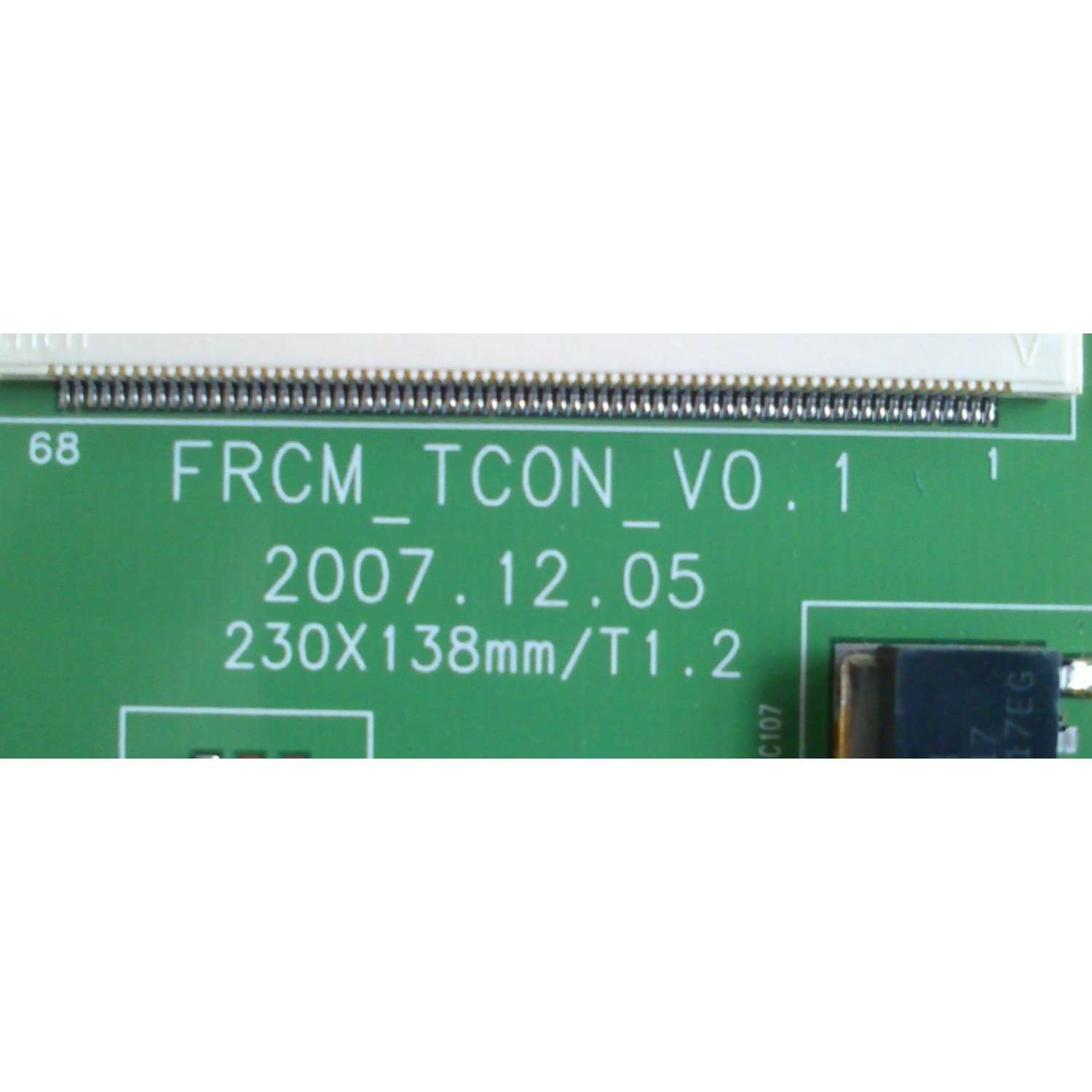 T-CON PARA TV SAMSUNG / NUMERO DE PARTE LJ94-02349C / FRCM_TCON_V0.1 / SUSTITUTAS 02347F / 02346D / 02347D / 01702A / 02129A / 02452A / 02346J / 02347J / 02346L / 02346F / 02346C / 01697A / 02347K / 02574D / MODELOS LN40A / LE40A6 / LE40A7 / X405BV-FHD - Imagen 2