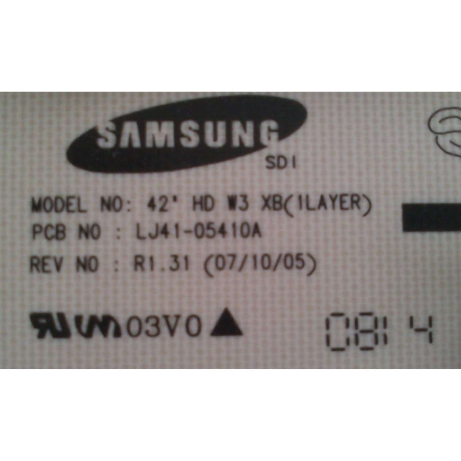 X-BUFFER / SAMSUNG BN96-06758A / 527A / LJ92-01527A / LJ41-05410A / MODELO PL42A410C2DXZX		 - Imagen 3